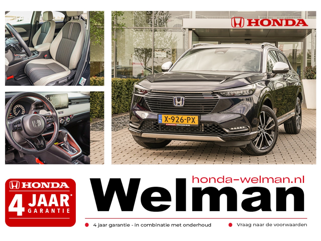 Honda HR-V - 1.5i e:HEV ADVANCE STYLE - PRIVACY GLASS - INSTAPVERLICHTING - AutoWereld.nl
