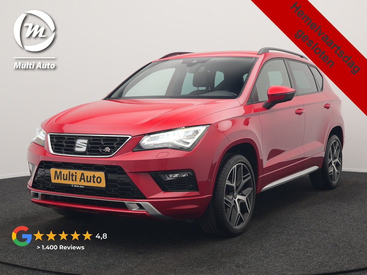 SEAT Ateca - 1.5 TSI FR DSG 150pk Dealer O.H. | Adaptive Cruise | Camera | Beats Audio | Alcantara Spor - AutoWereld.nl