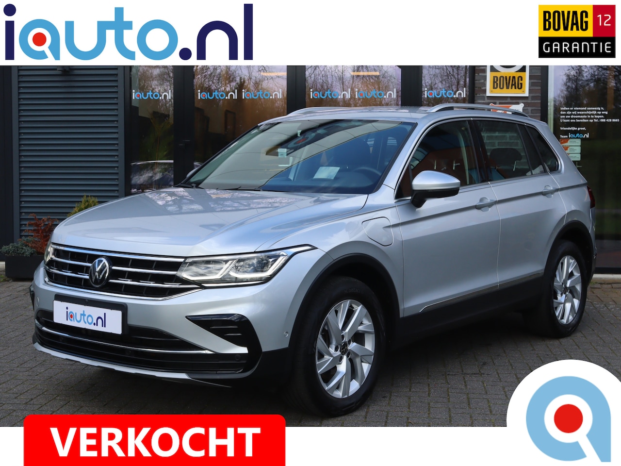 Volkswagen Tiguan - 1.4 TSI 245pk eHybrid Elegance IQ.Light/DCC/ACC/360/Keyless/Headup/Navi Pro/Virtual Cockpi - AutoWereld.nl