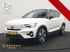 Volvo XC40 - Recharge Twin Ultimate 78 kWh 408pk Dealer O.H. | Trekhaak Af Fabriek | Panodak | 360 Came
