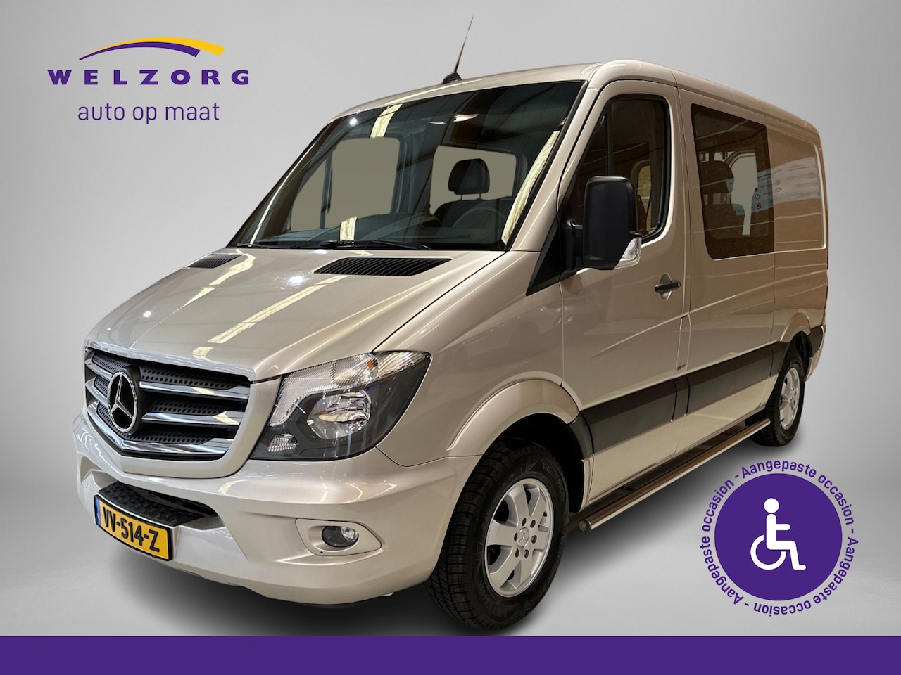 Mercedes-Benz Sprinter - 216 2.2 CDI 325 HD DC Rolstoelbus - AutoWereld.nl
