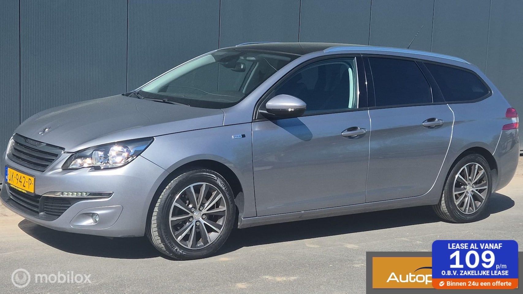 Peugeot 308 SW - 1.2 PureTech Style CLIMA PANODAK TREKHAAK - AutoWereld.nl