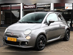Fiat 500 - 0.9 TwinAir Lounge | PANORAMADAK, LEER, SPORT, ABARTH LOOK, ORIGINEEL NL