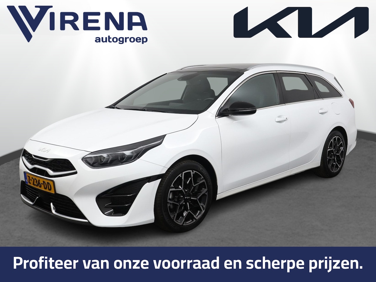 Kia Cee'd Sportswagon - Ceed 1.5 T-GDi GT-Line Carplay/Android Auto - Cruise Control - Dodehoekdetectie - Panorama - AutoWereld.nl
