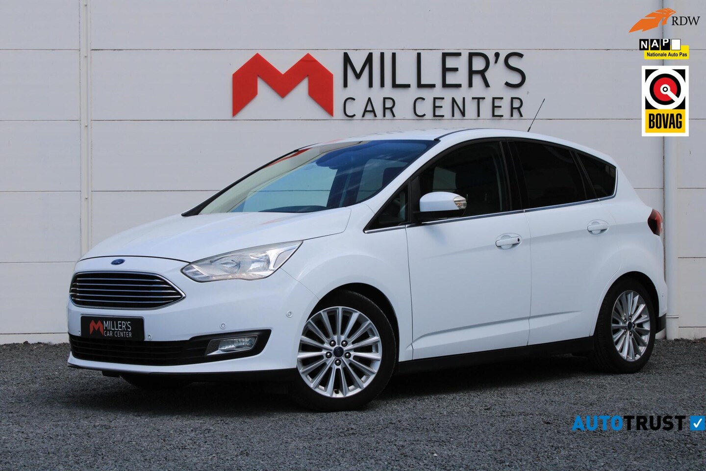 Ford C-Max - 1.0 Titanium TREKHAAK CRUISE KEYLESS NAVI APK - AutoWereld.nl