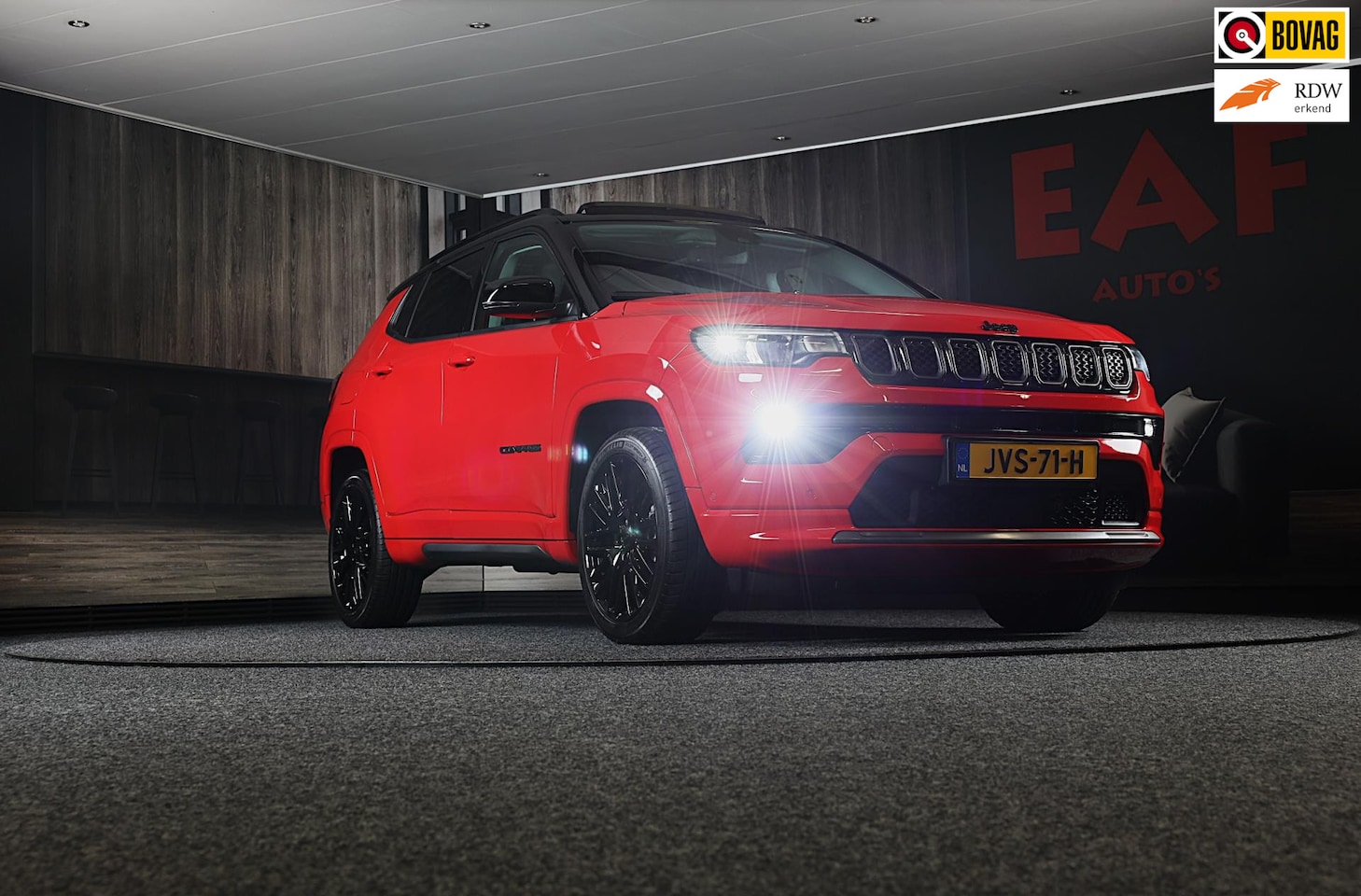 Jeep Compass - 1.5T e-Hybrid Limited / AUT / Memory / Leder / Camera / Elek Stoelen / Stoelverkoeling / O - AutoWereld.nl