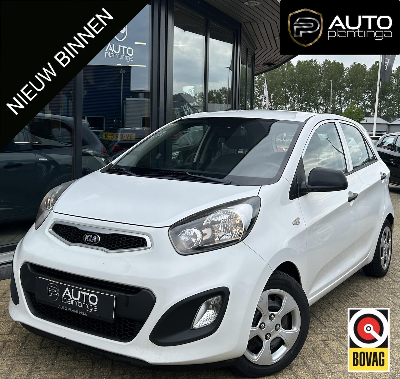 Kia Picanto - 1.0 CVVT ComfortLine | Airco | Elektrische Ramen | 5 Deurs | - AutoWereld.nl