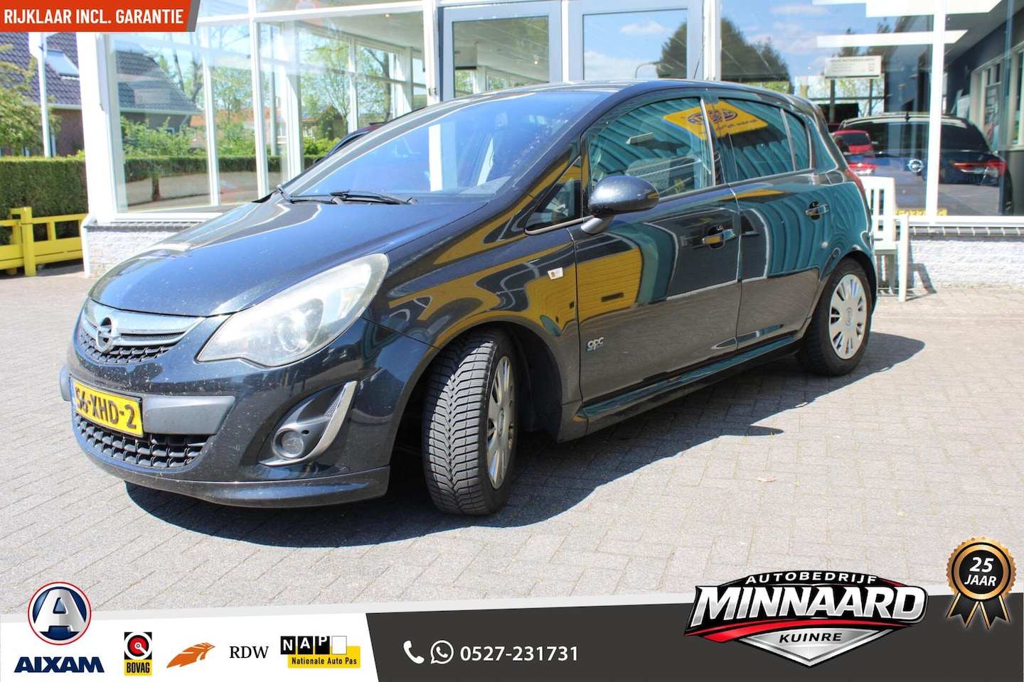 Opel Corsa - 1.4-16V Cosmo Opc line|Vol Automaat|Navi|Stoel en stuur verw|Schuifkantel dak - AutoWereld.nl