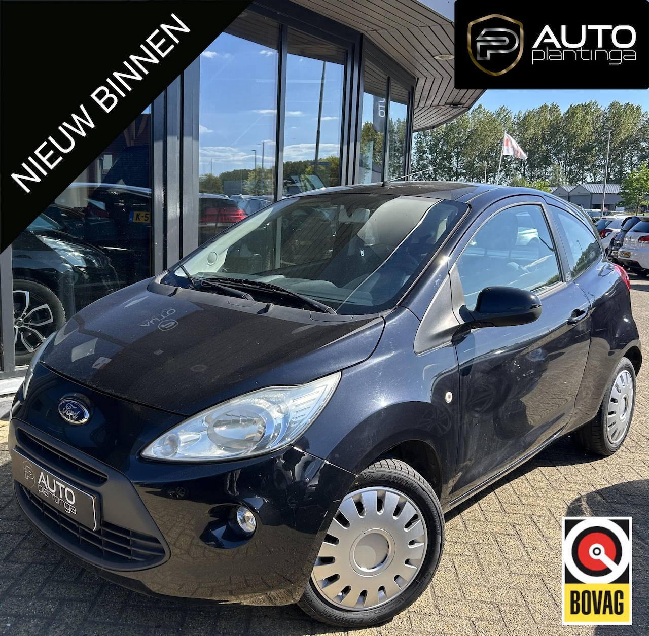 Ford Ka - 1.2 Titanium NL AUTO | Nette Staat | Nieuwe | APK Airco | 2 Sleutels | - AutoWereld.nl