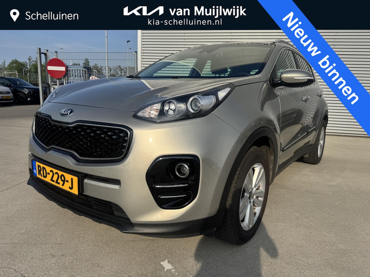 Kia Sportage - 1.6 GDI DynamicLine 11-2017 | Nette wagen | Allseason banden - AutoWereld.nl