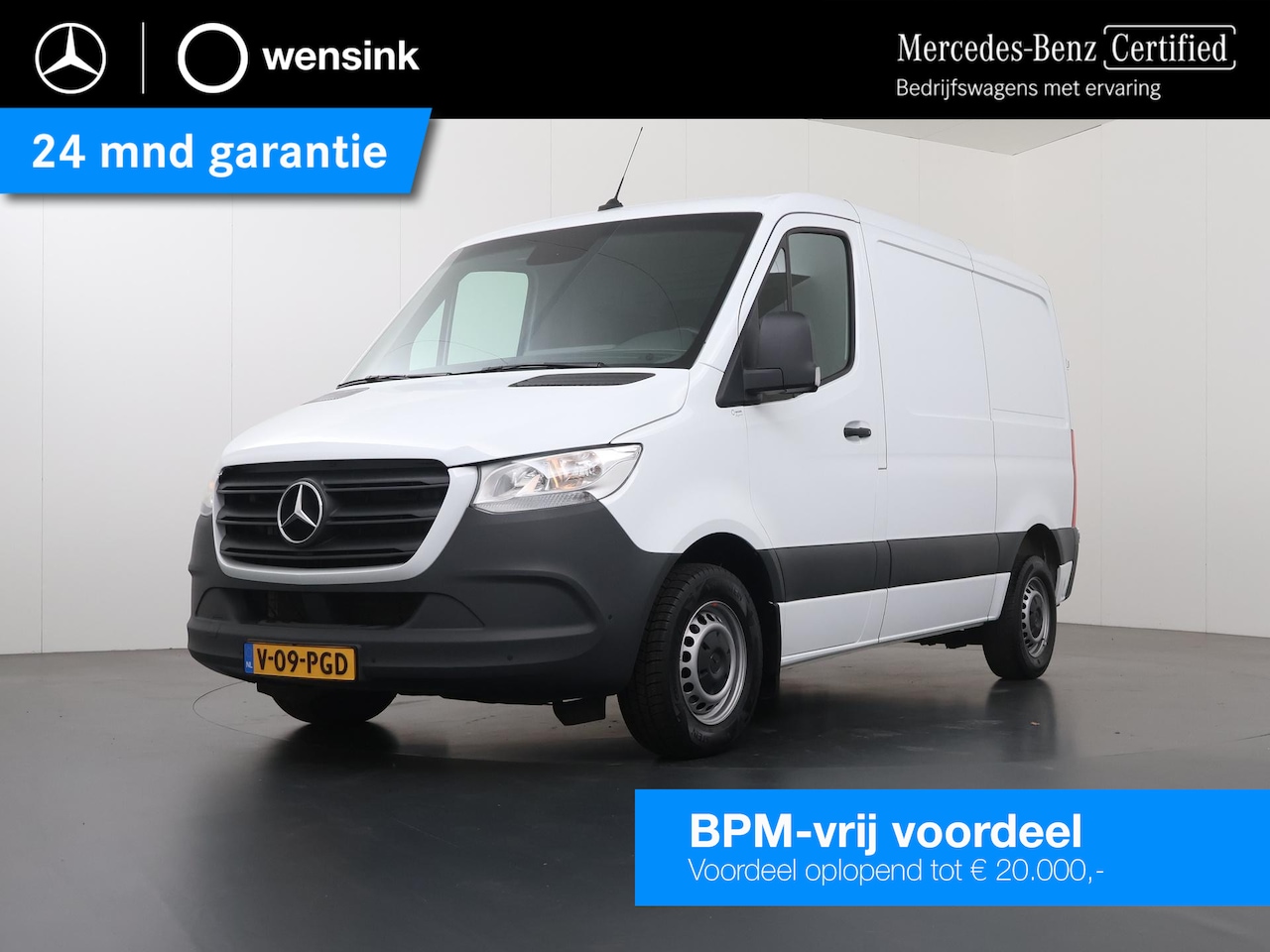 Mercedes-Benz Sprinter - 215 CDI | Aut. | L1 H1 | FWD | Parkeercamera | 3-zits | Airco | Certified - AutoWereld.nl