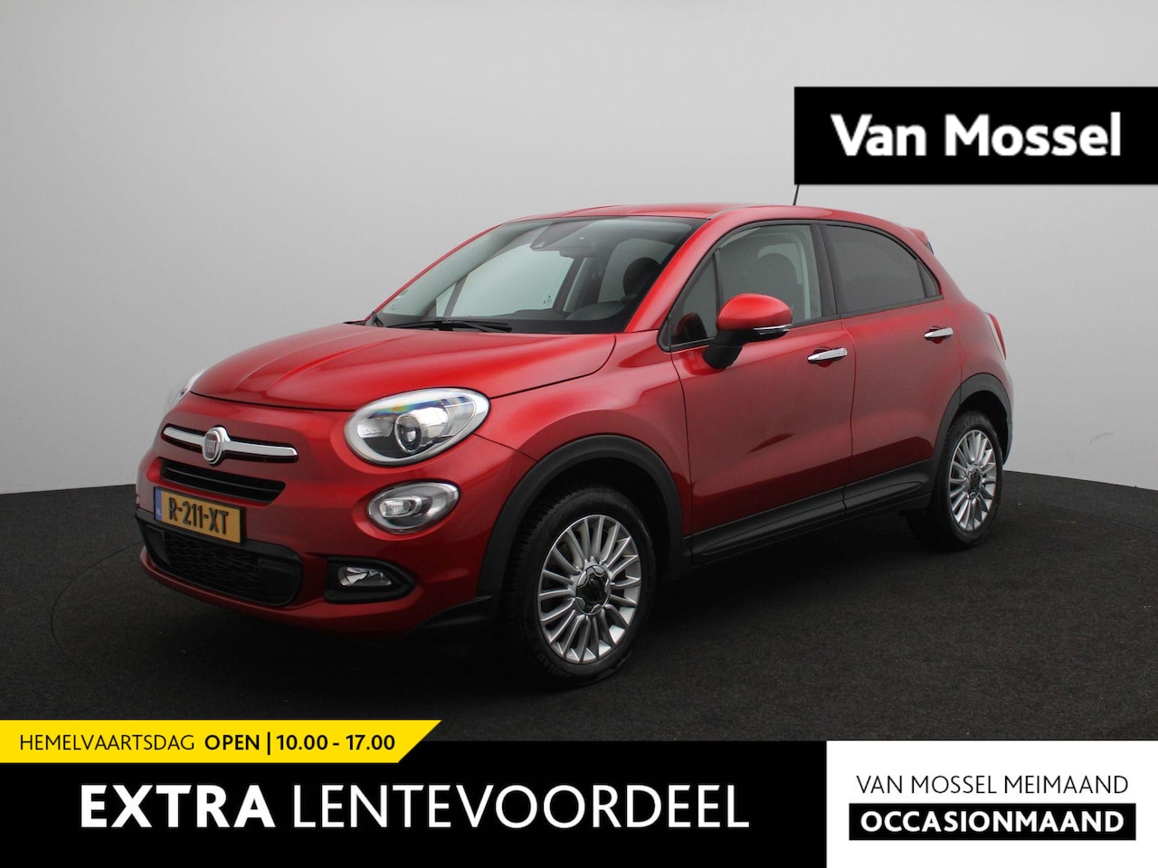 Fiat 500 X - 1.4 Turbo MultiAir Lounge Aut. | Camera | Navi | Cruise Control | - AutoWereld.nl