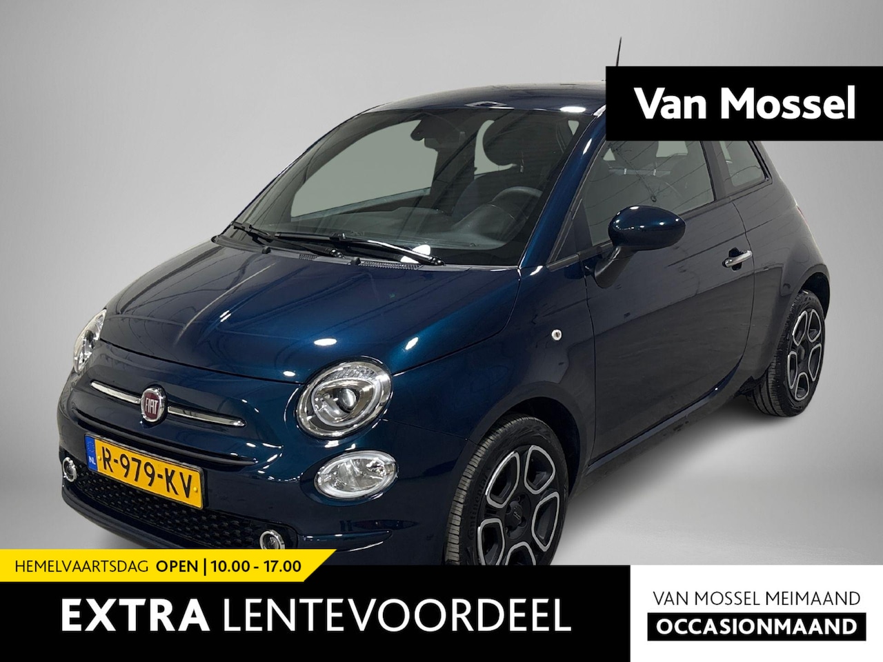 Fiat 500 - 1.0 Hybrid Club | Airco | Apple Carplay/Android auto | Parkeersensoren | Cruise controle | - AutoWereld.nl