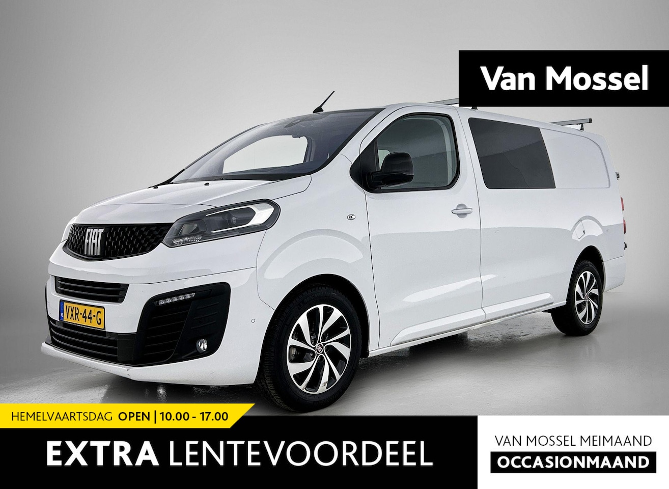 Fiat Scudo - 2.0 MultiJet 180 L3 DC | Trekhaak | Adaptive Cruise Control | Sensoren Voor/Achter | Dodeh - AutoWereld.nl