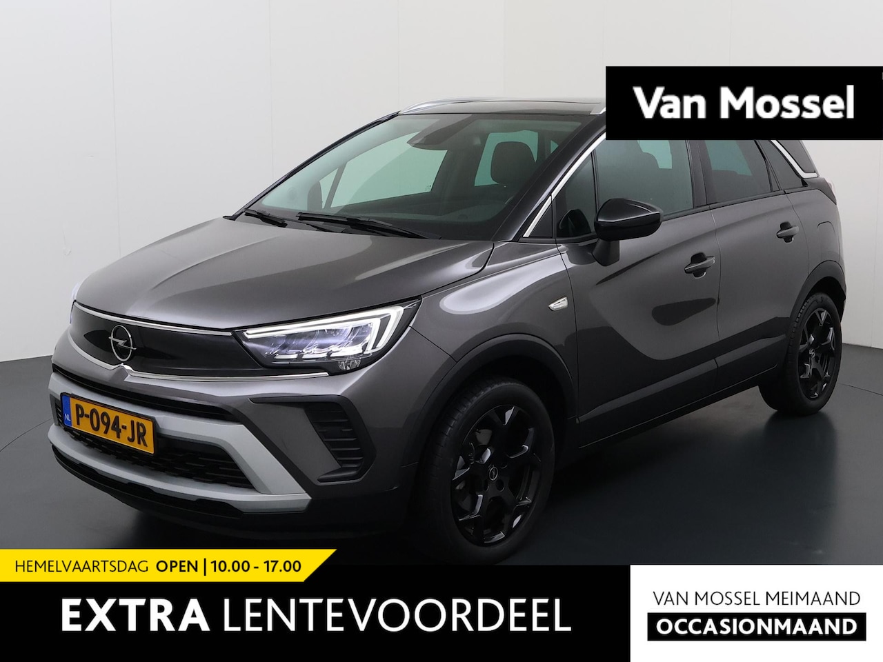 Opel Crossland - 1.2 Turbo Elegance | Automaat | Cruise control | Panorama dak - AutoWereld.nl