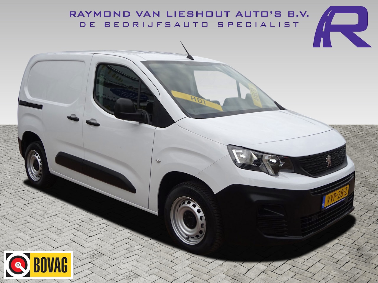 Peugeot Partner - 1.5 BlueHDi 100 S&S L1 AIRCO SCHUIFDEUR CRUISE CONTROL GROOT SCHERM - AutoWereld.nl