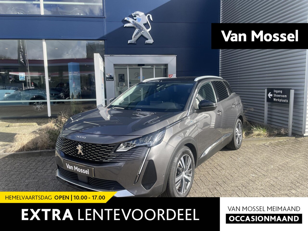 Peugeot 3008 - 1.6 HYbrid4 300 Blue Lease GT | AFNEEMBARE TREKHAAK | 18 INCH lm VELGEN | - AutoWereld.nl