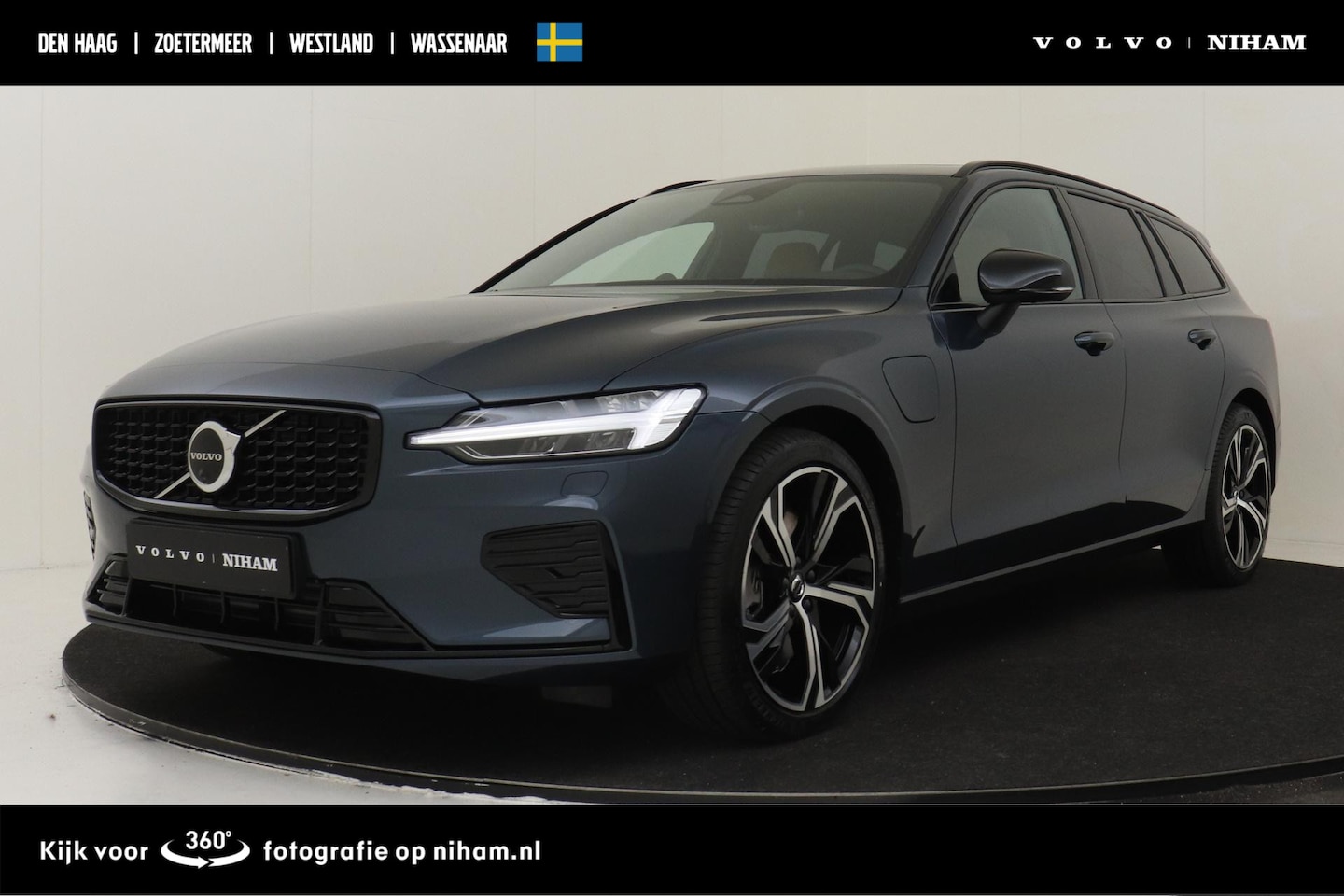 Volvo V60 - T8 PLUG-IN HYBRID AWD ULTRA PERFORMANCE ED. DARK *FULL OPTIONS!* -PANO.DAK|BOWERS&WILKINS| - AutoWereld.nl