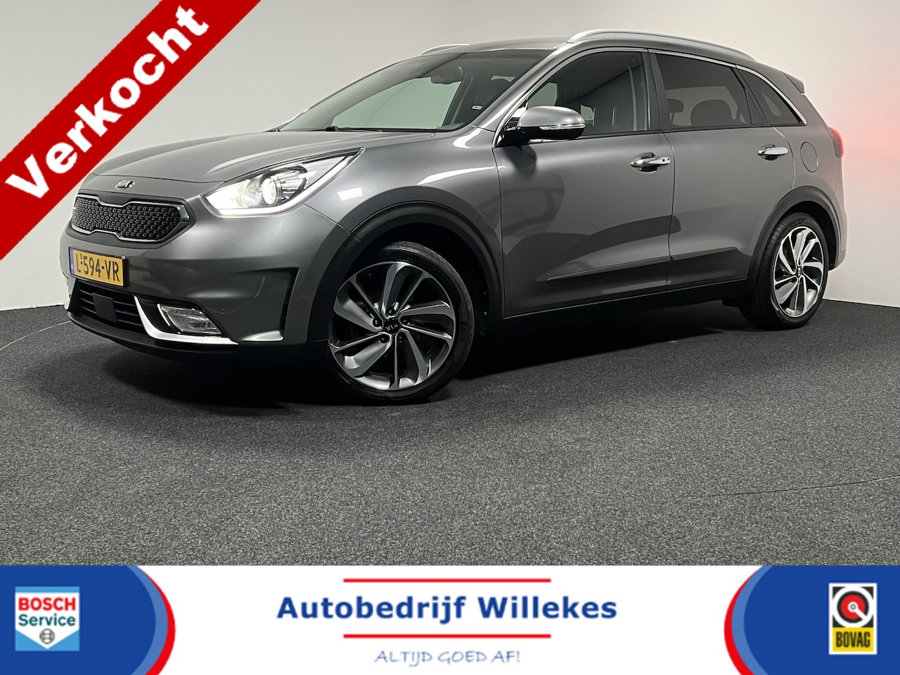 Kia Niro - 1.6 GDi Hybrid ExecutiveLine | NAVI | TREKHAAK | KEYLESS | STOELVERKOELING/-VERWARMING | - AutoWereld.nl
