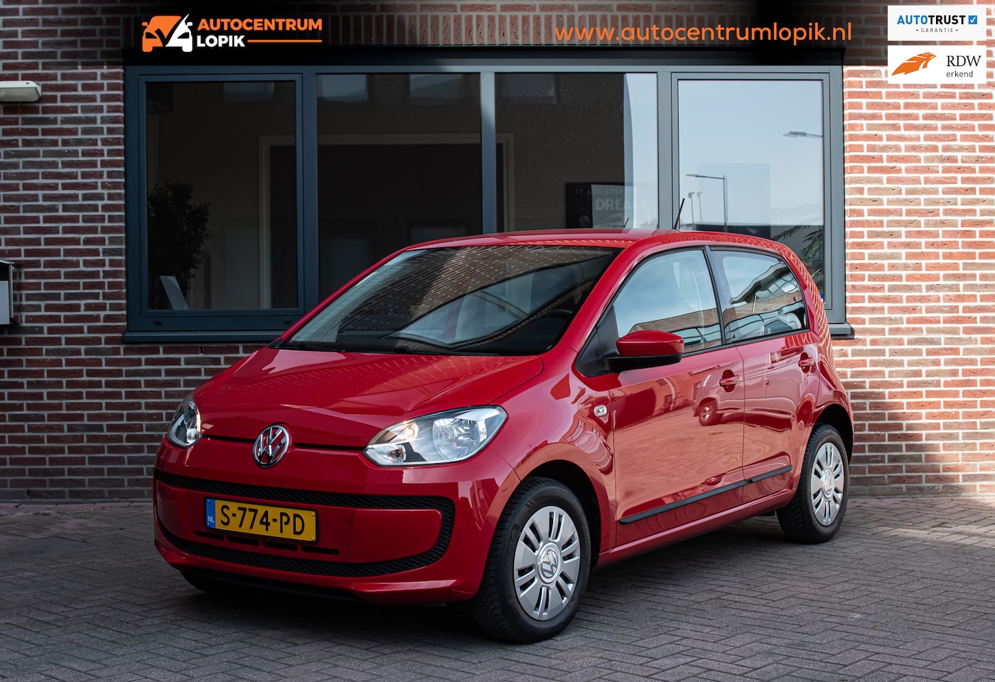 Volkswagen Up! - 1.0 take up! BlueMotion 66.000km/Airco/Elektrische ramen/incl btw - AutoWereld.nl