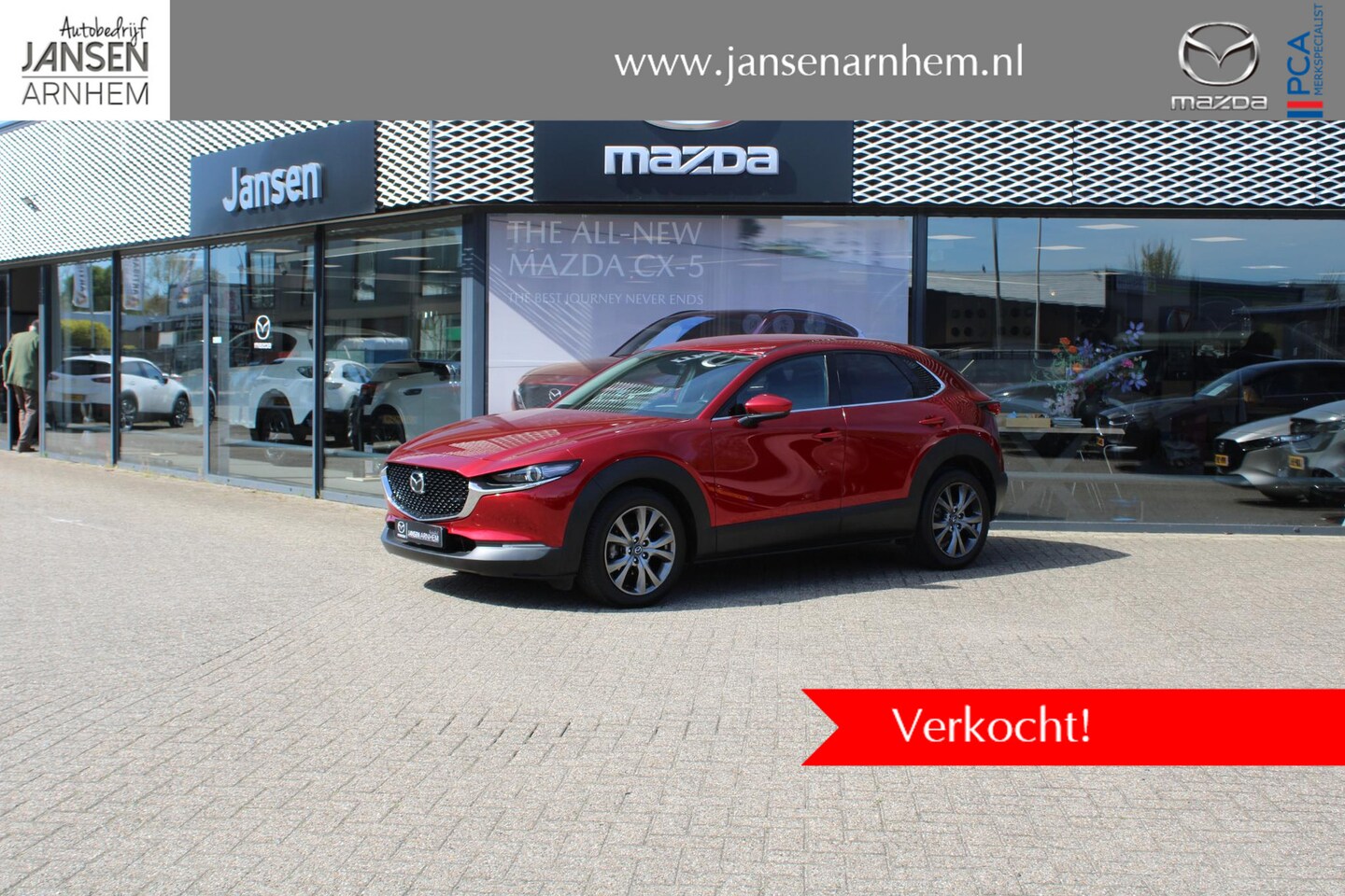 Mazda CX-30 - 2.0 e-SkyActiv-X186 M Hybrid Luxury-Line , Automaat, I-Activesense Pakket, Bose, 360 Camer - AutoWereld.nl