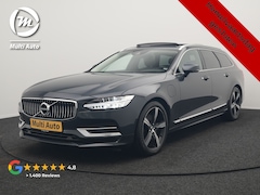 Volvo V90 - T8 AWD Inscription PHEV 394pk Dealer O.H | Trekhaak af Fabriek | Panodak | Adaptive Cruise