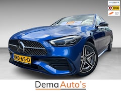 Mercedes-Benz C-klasse - 300 e AMG BLACK-LINE 313PK SOH-TEST/LUCHTVERING/PANO/V-COCKPIT/NAVI/DAB/CARPLAY/CAM///