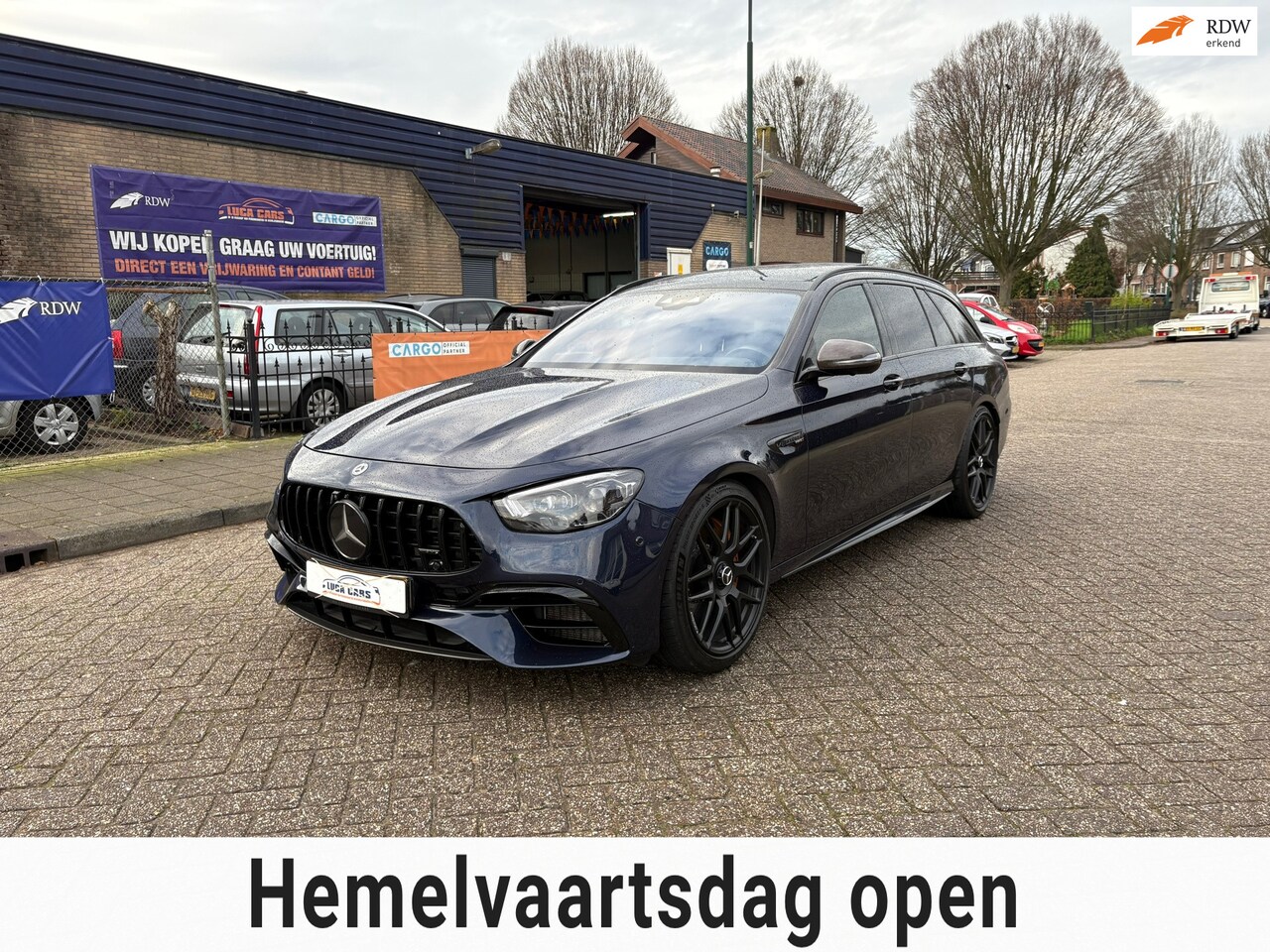 Mercedes-Benz E-klasse Estate - AMG 63 S 4MATIC Premium Plus Keramisch Pano Burmester Sportuitlaat - AutoWereld.nl
