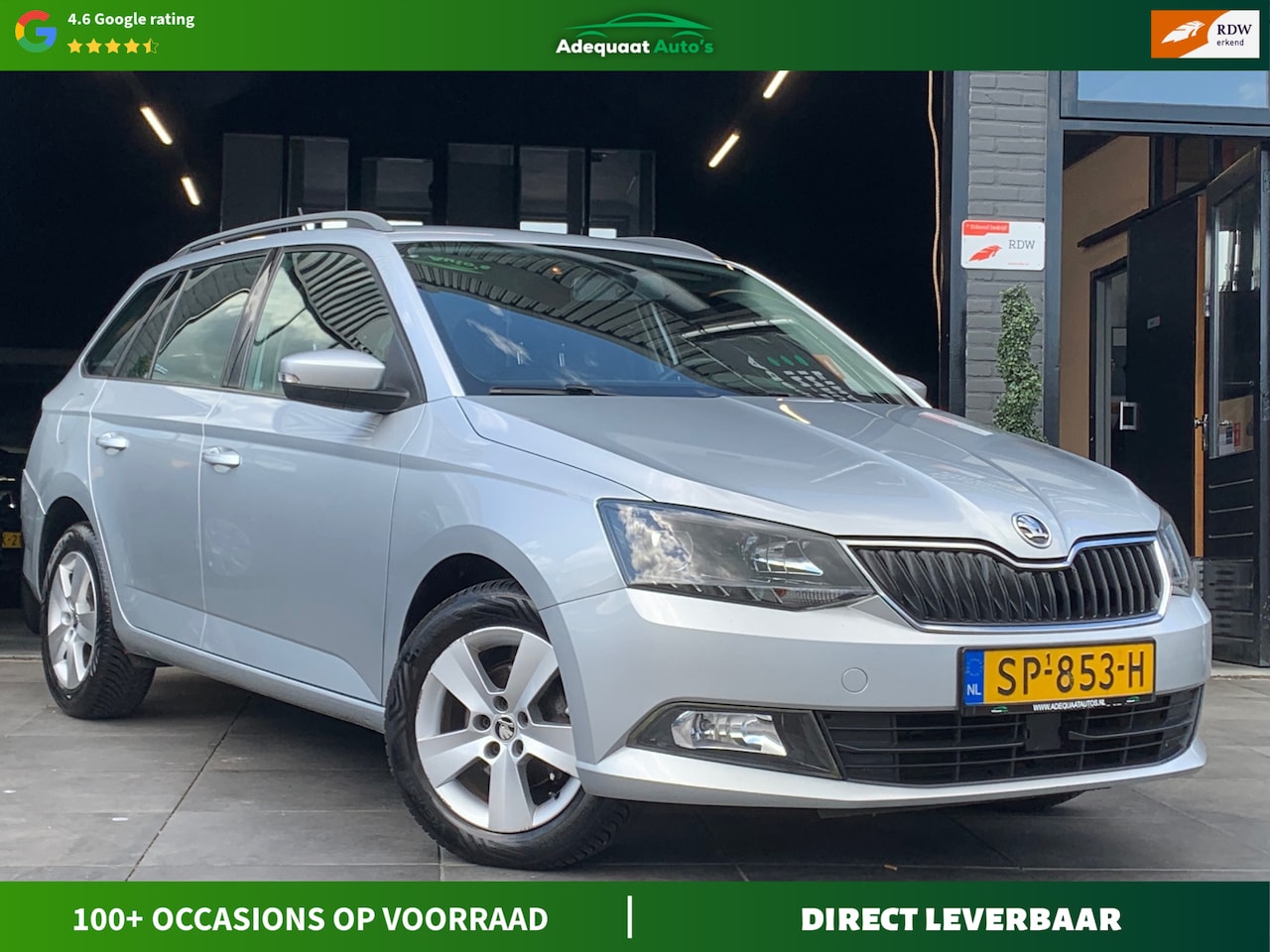 Skoda Fabia Combi - 1.0 TSI|2e eig|NAP|Cruise|Trekhaak|PDC|APK - AutoWereld.nl