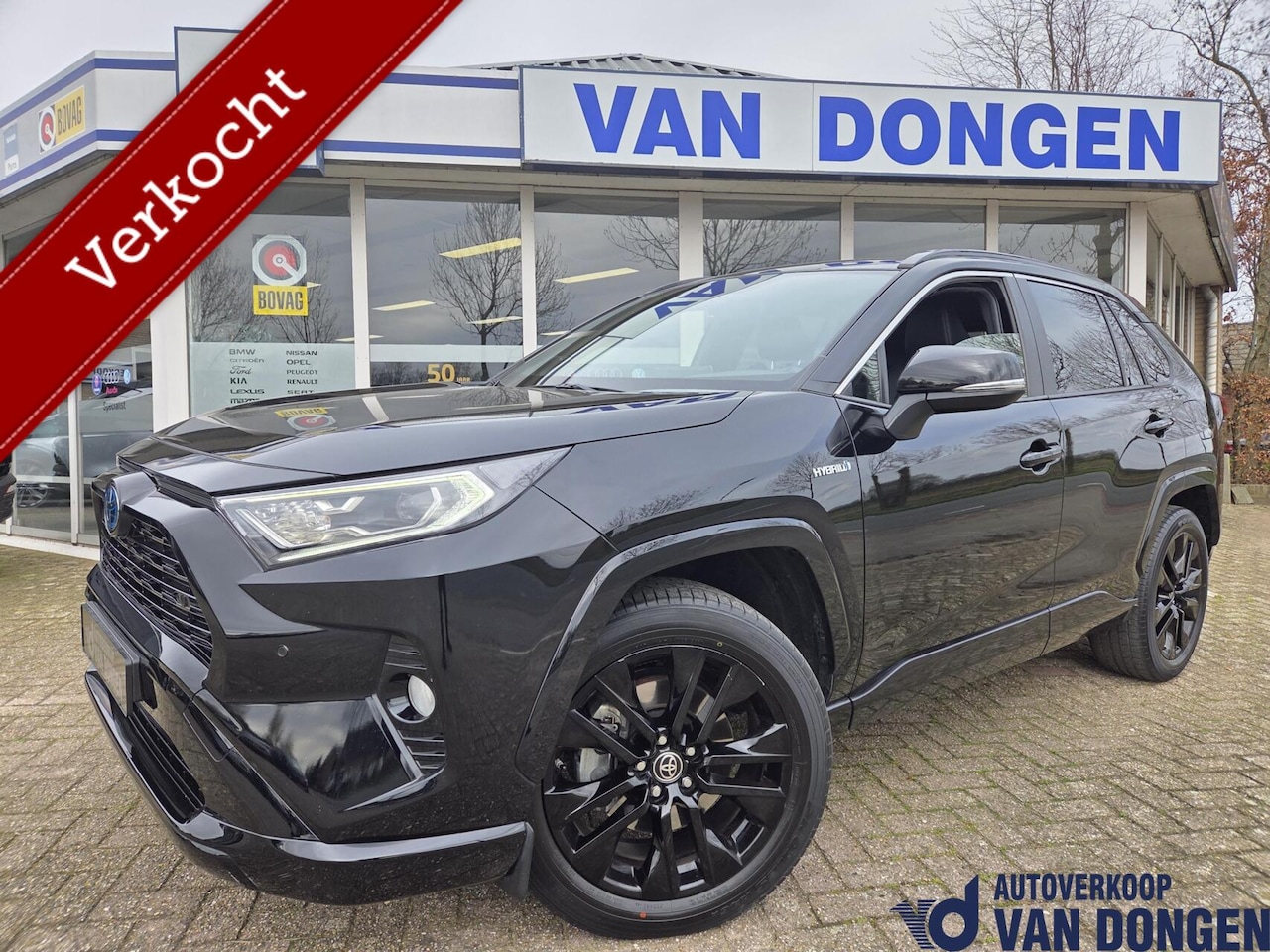 Toyota RAV4 - 2.5 Hybrid Black Edition| Trekhaak / JBL / Elektr. achterkl. / 19" | 1e Eigenaar - AutoWereld.nl