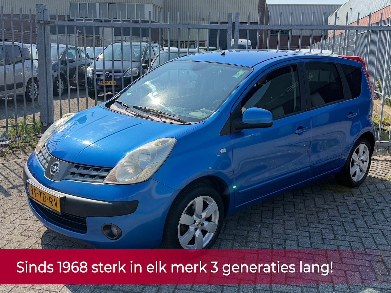 Nissan Note - 1.6 First Note 5 deurs hoge instap! NL AUTO NAP! 2e eigenaar! Airco l Trekhaak l Elek pake - AutoWereld.nl