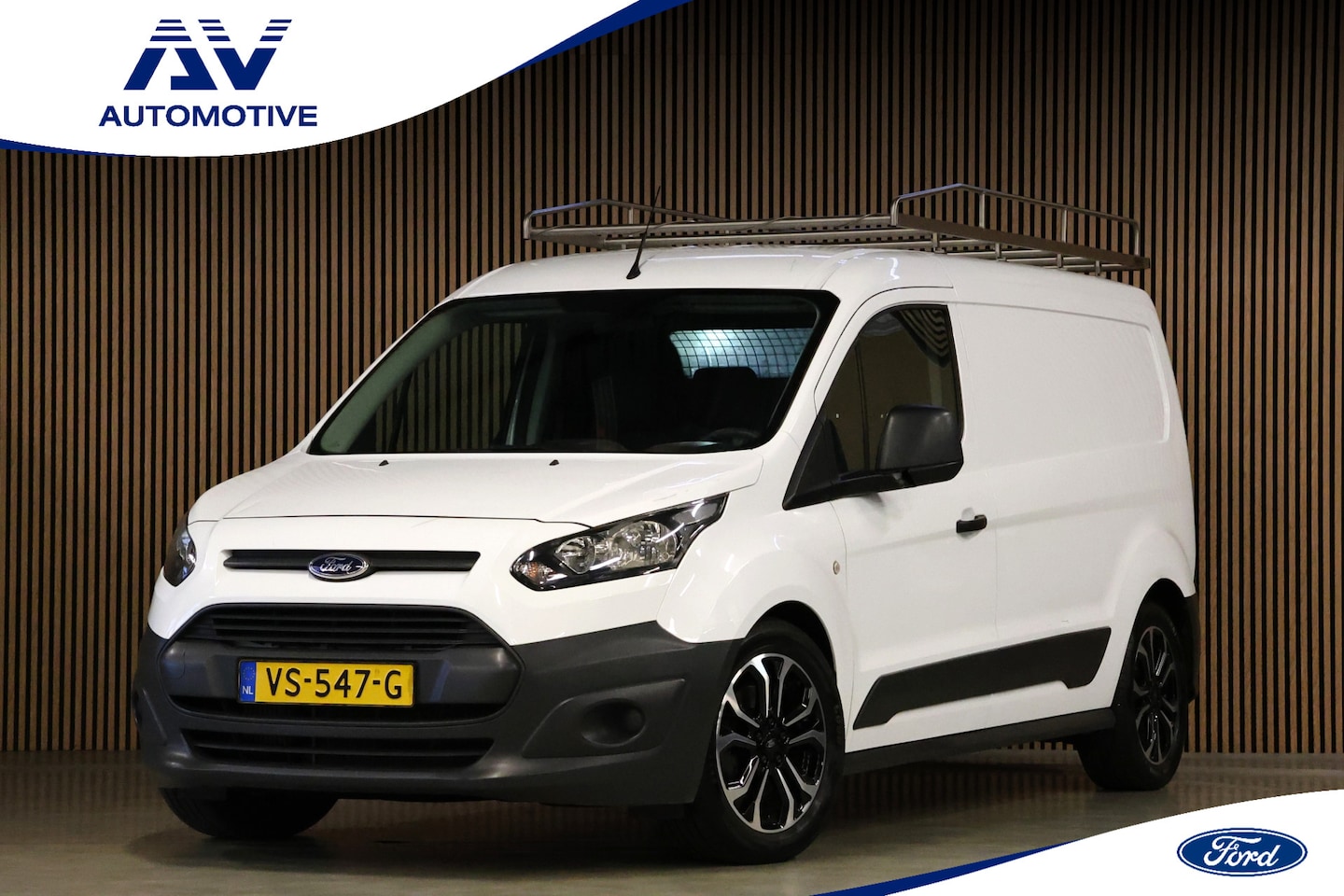 Ford Transit Connect - 1.6 TDCI L2 | 3-Zitter | Trekhaak | Elek ramen | MF Stuur | Dealer onderhouden | Bluetooth - AutoWereld.nl