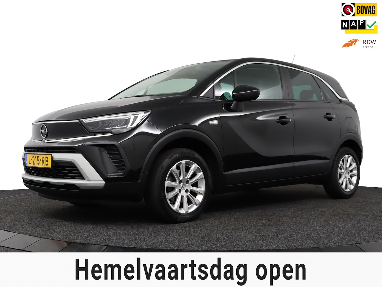 Opel Crossland - 1.2 T. 130pk Automaat Elegance Camera/Winterpakket/AGR/NAP/Riem vv - AutoWereld.nl