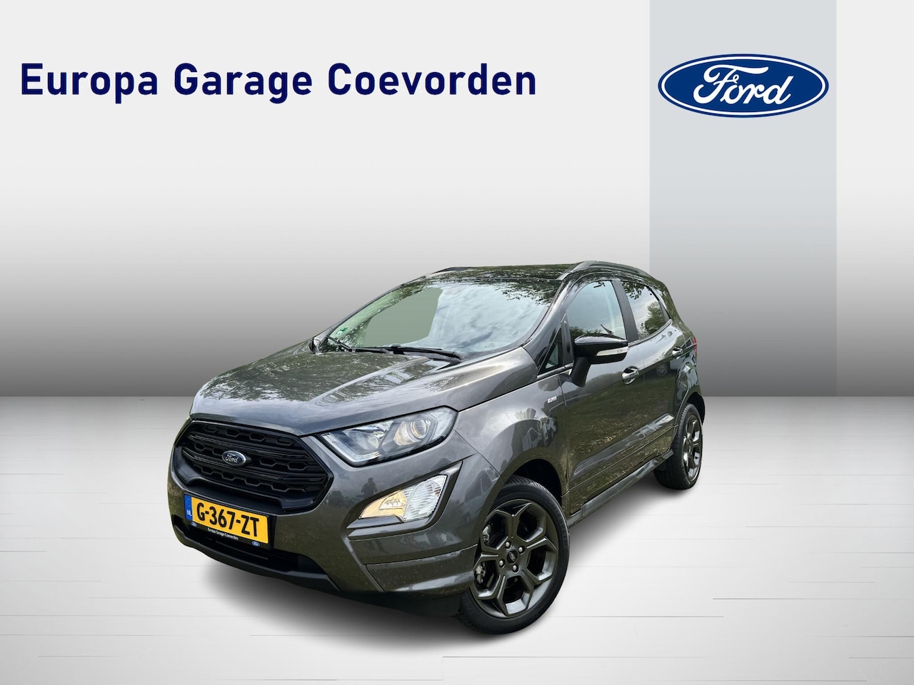 Ford EcoSport - 1.0 EB 125PK ST-Line automaat | B&O | KEYLESS | WINTERPACK | DEALER OND. | 2-TONE | - AutoWereld.nl