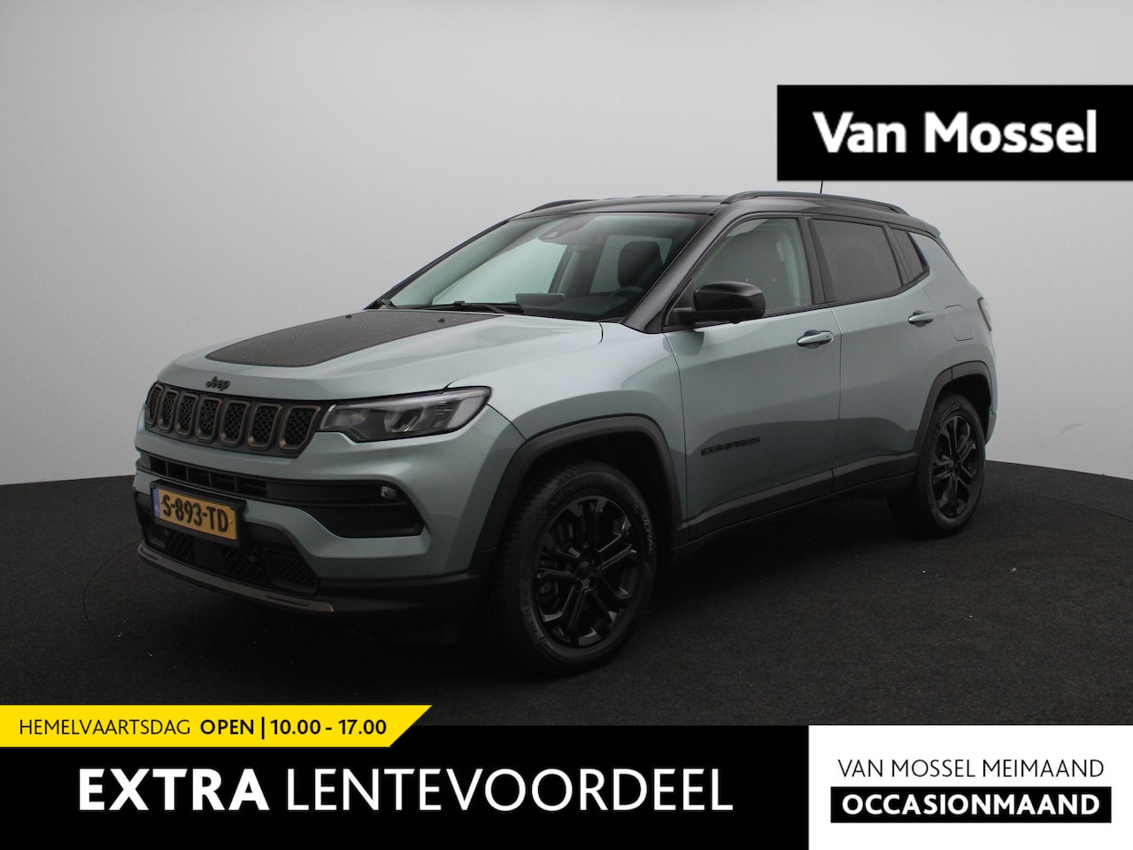 Jeep Compass - 4xe 240 Plug-in Hybrid Electric Upland | 360° Camera | Stoelverwarming | Climate control | - AutoWereld.nl