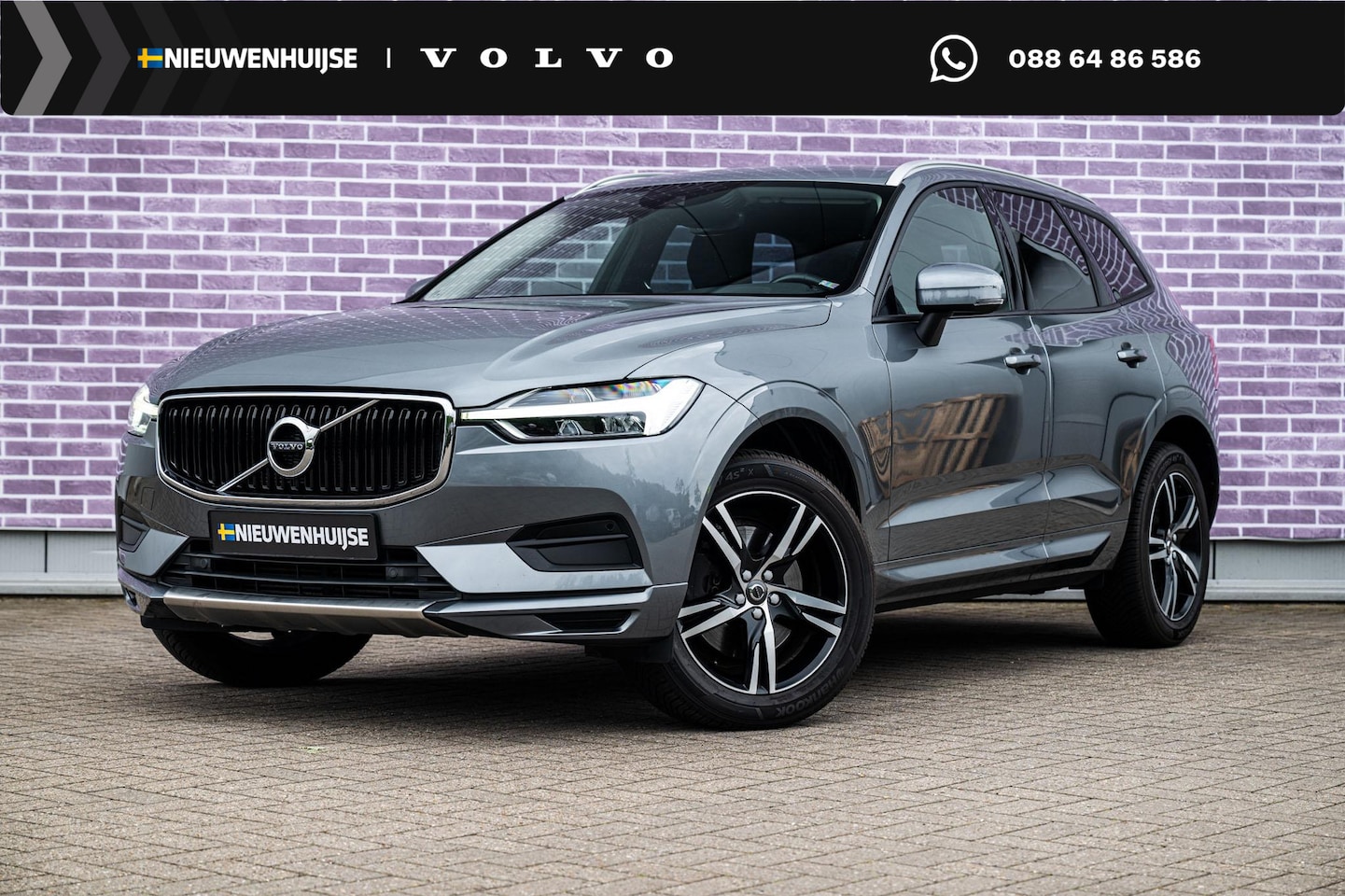 Volvo XC60 - 2.0 T5 Momentum | Trekhaak | Adaptive Cruise Control | Lederen bekleding | Dode hoek detec - AutoWereld.nl