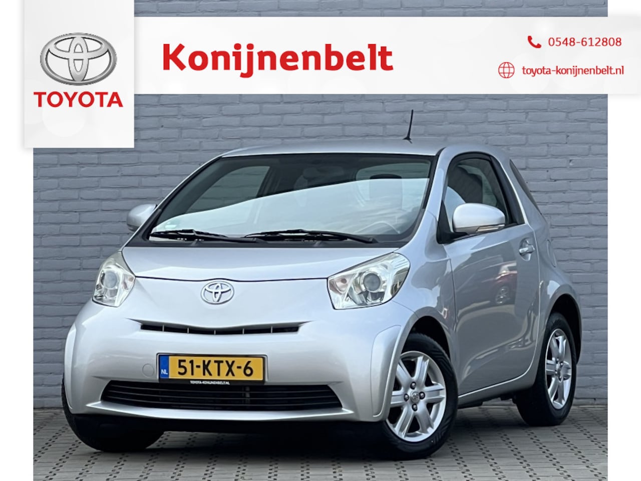 Toyota iQ - 1.0 VVTi Comfort | NL auto | LMV | All season banden - AutoWereld.nl