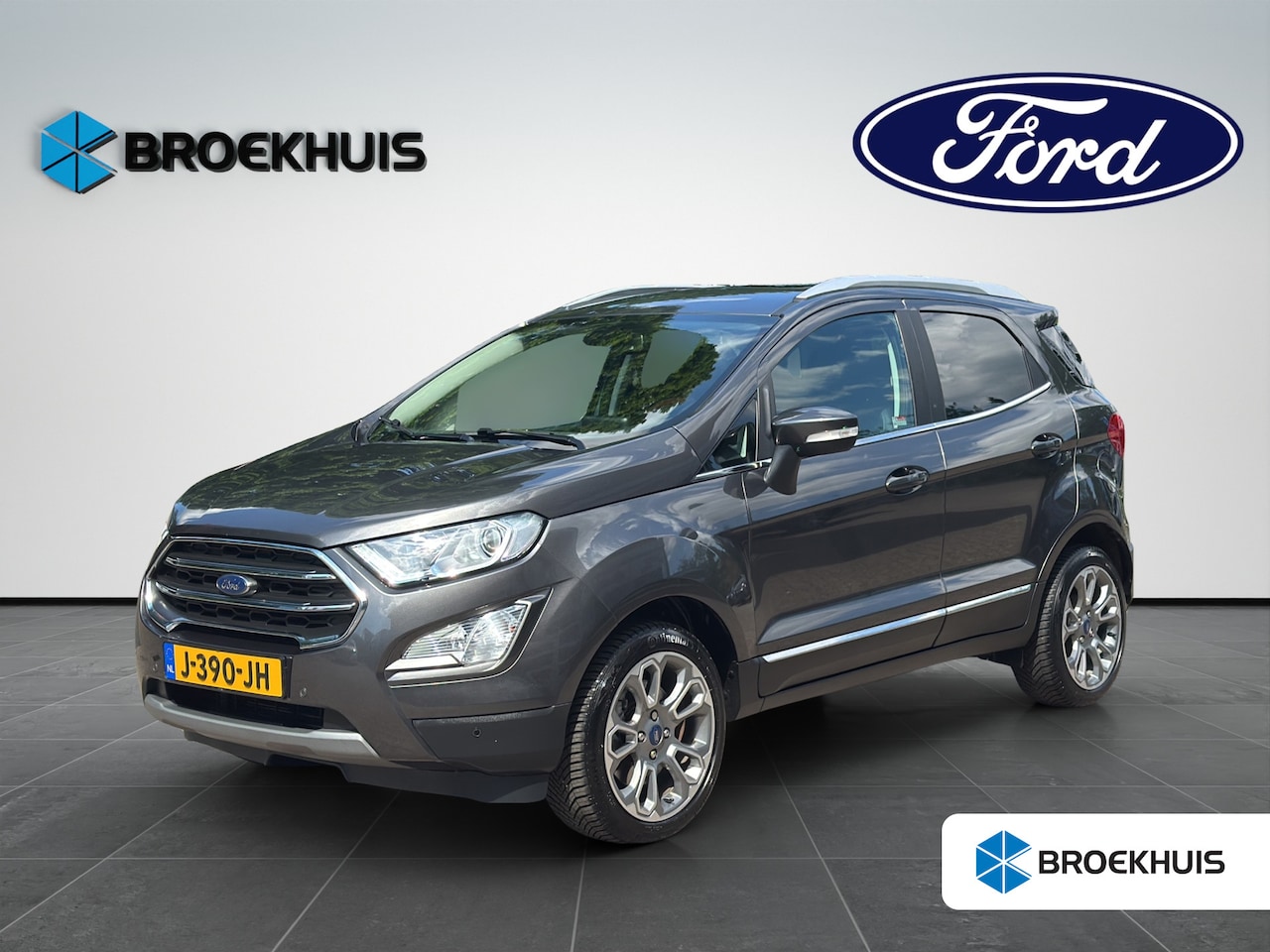 Ford EcoSport - 1.0 EcoBoost Titanium Automaat 125pk | Schuif kanteldak | Winter- & Parking Pack | LED kop - AutoWereld.nl
