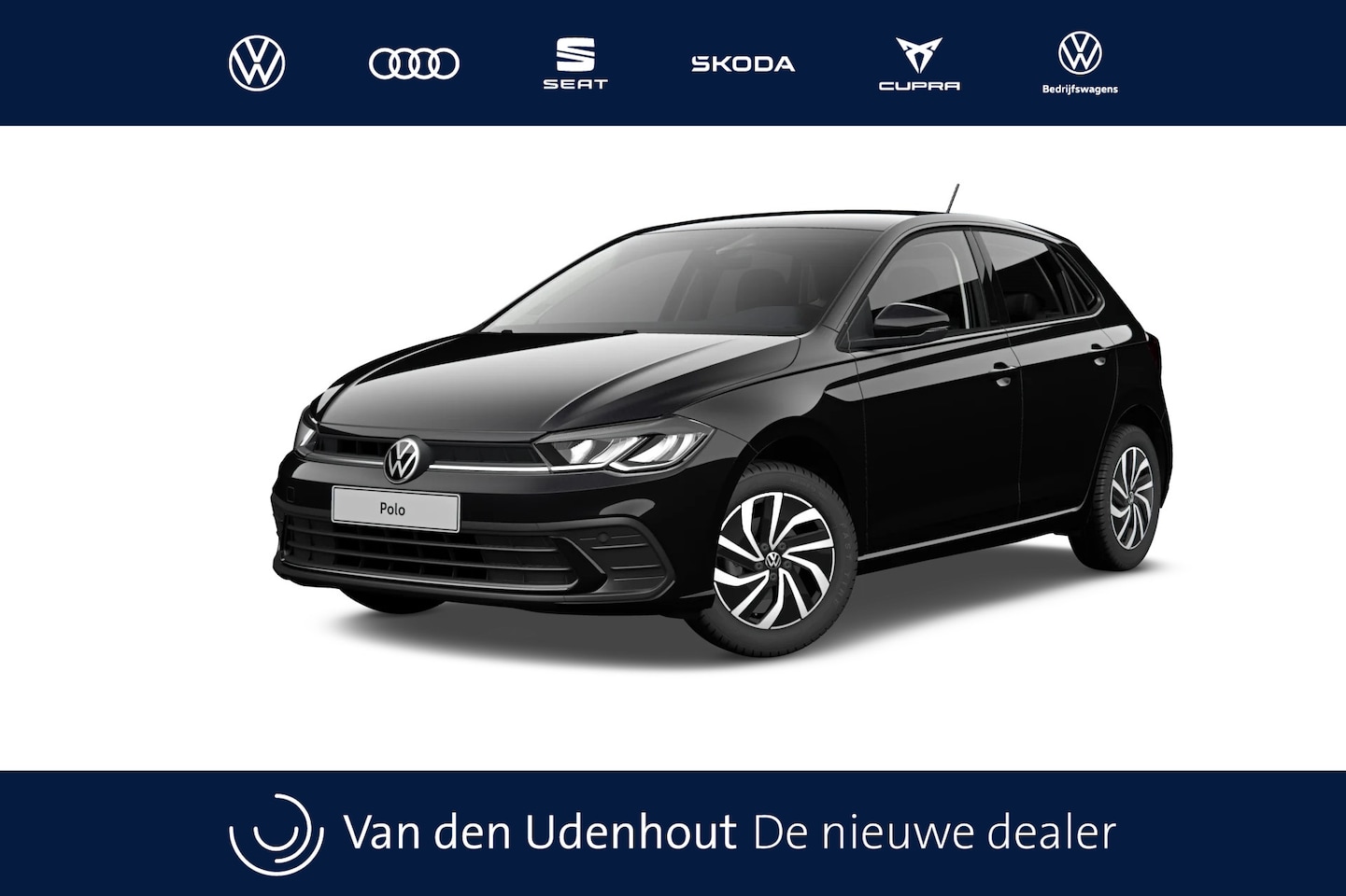 Volkswagen Polo - 1.0 TSI 95 5MT Life Edition | 'App-Connect' smartphone integratie | Buitenspiegels elektri - AutoWereld.nl