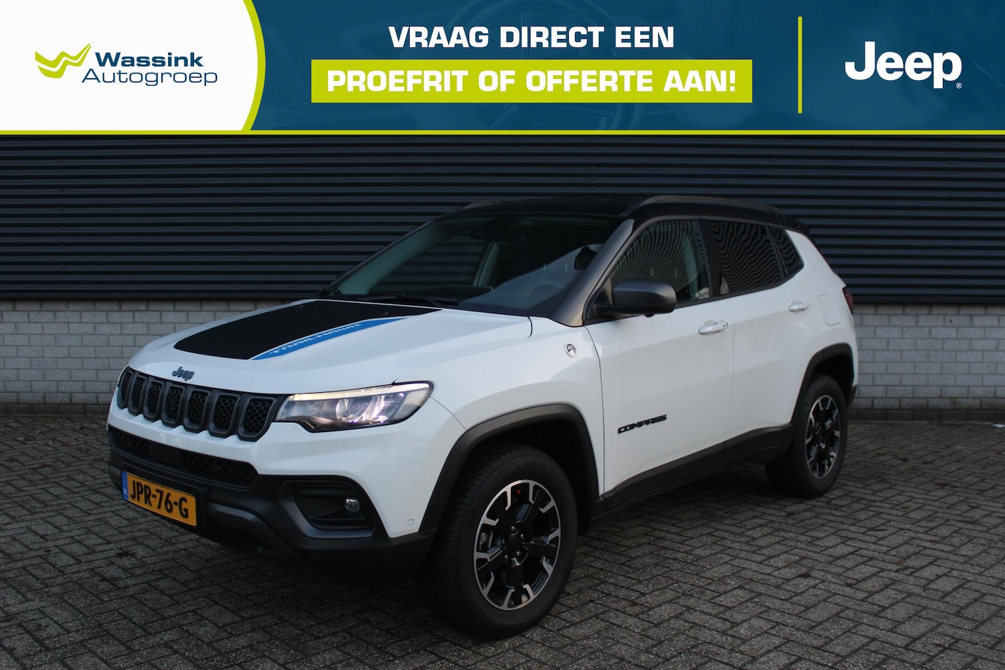 Jeep Compass - Trailhawk 4XE 240pk PHEV I Automaat I Adaptive Cruise Control I Camera I Stoelverwarming I - AutoWereld.nl