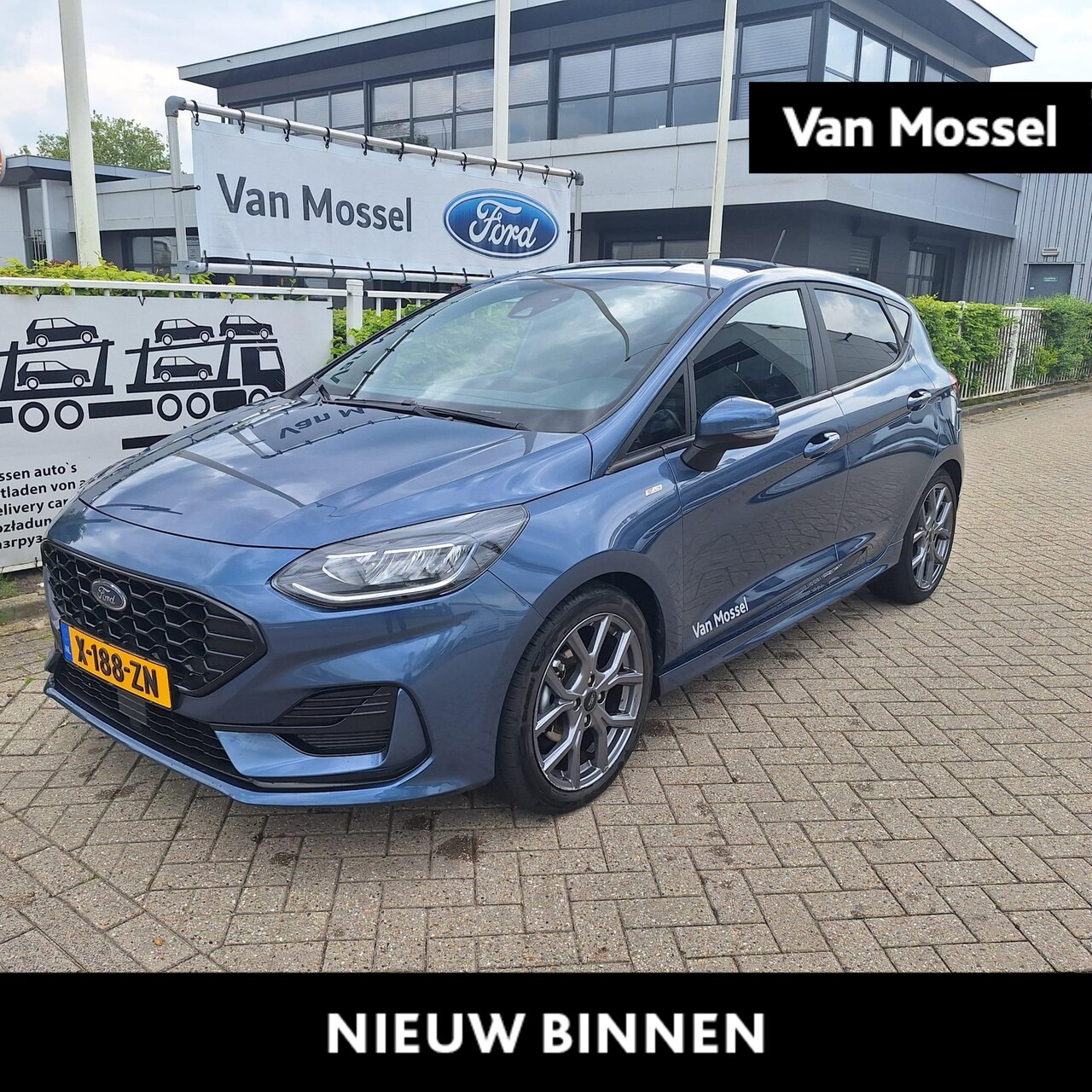 Ford Fiesta - 1.0 EcoBoost Hybrid ST-Line | Apple Carplay/Android Auto | Cruise Control | Verwarmbare Vo - AutoWereld.nl