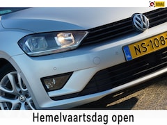 Volkswagen Golf Sportsvan - 1.6 TDI Comfortline AUTOMAAT | Reflex Silver | Navi/Cruise/Trekhaak/Stoelverwarming - Keur