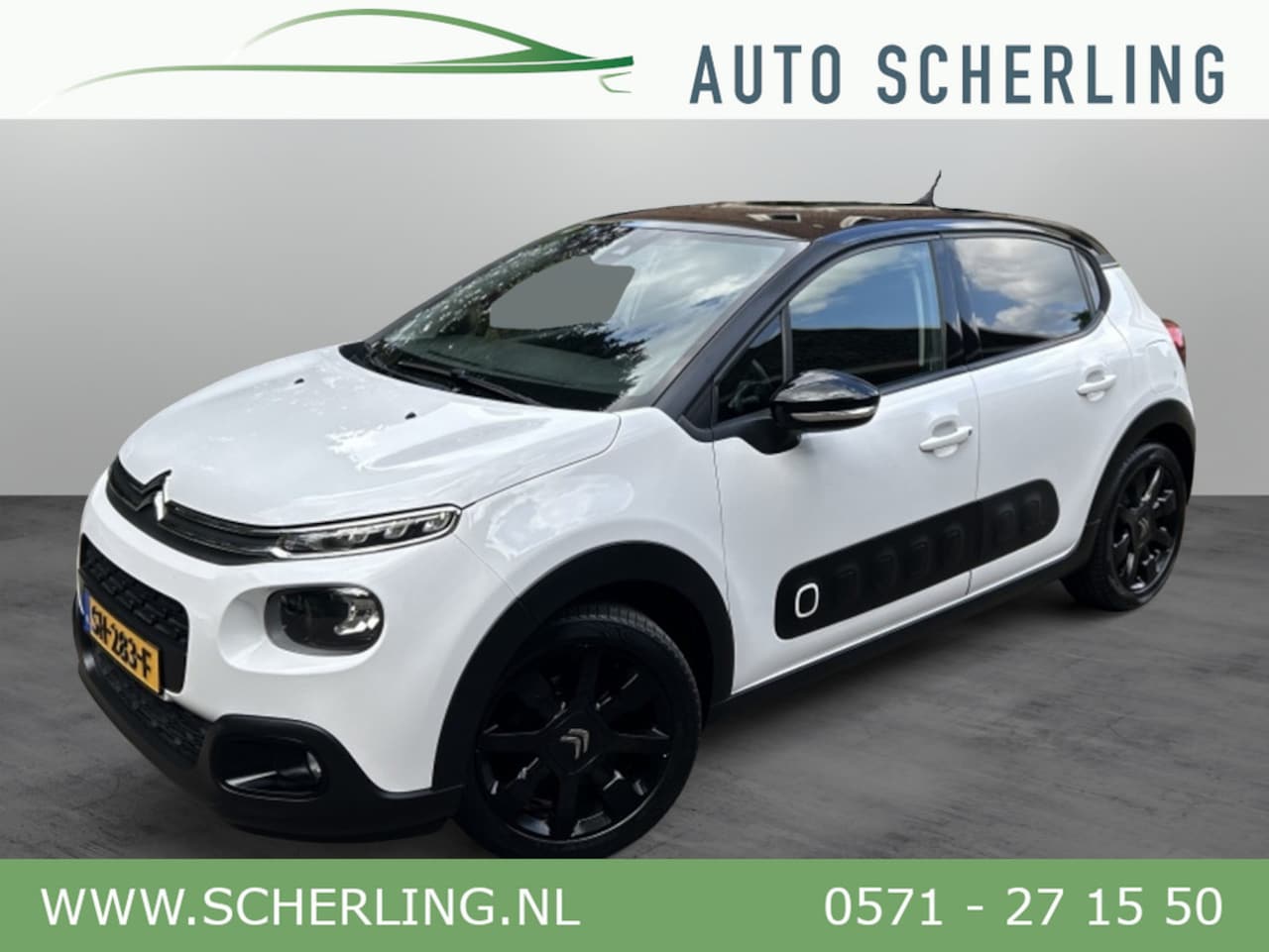 Citroën C3 - 1.2 Shine Navi, Camera, Carplay, 17" LMV, Trekhaak afn. - AutoWereld.nl
