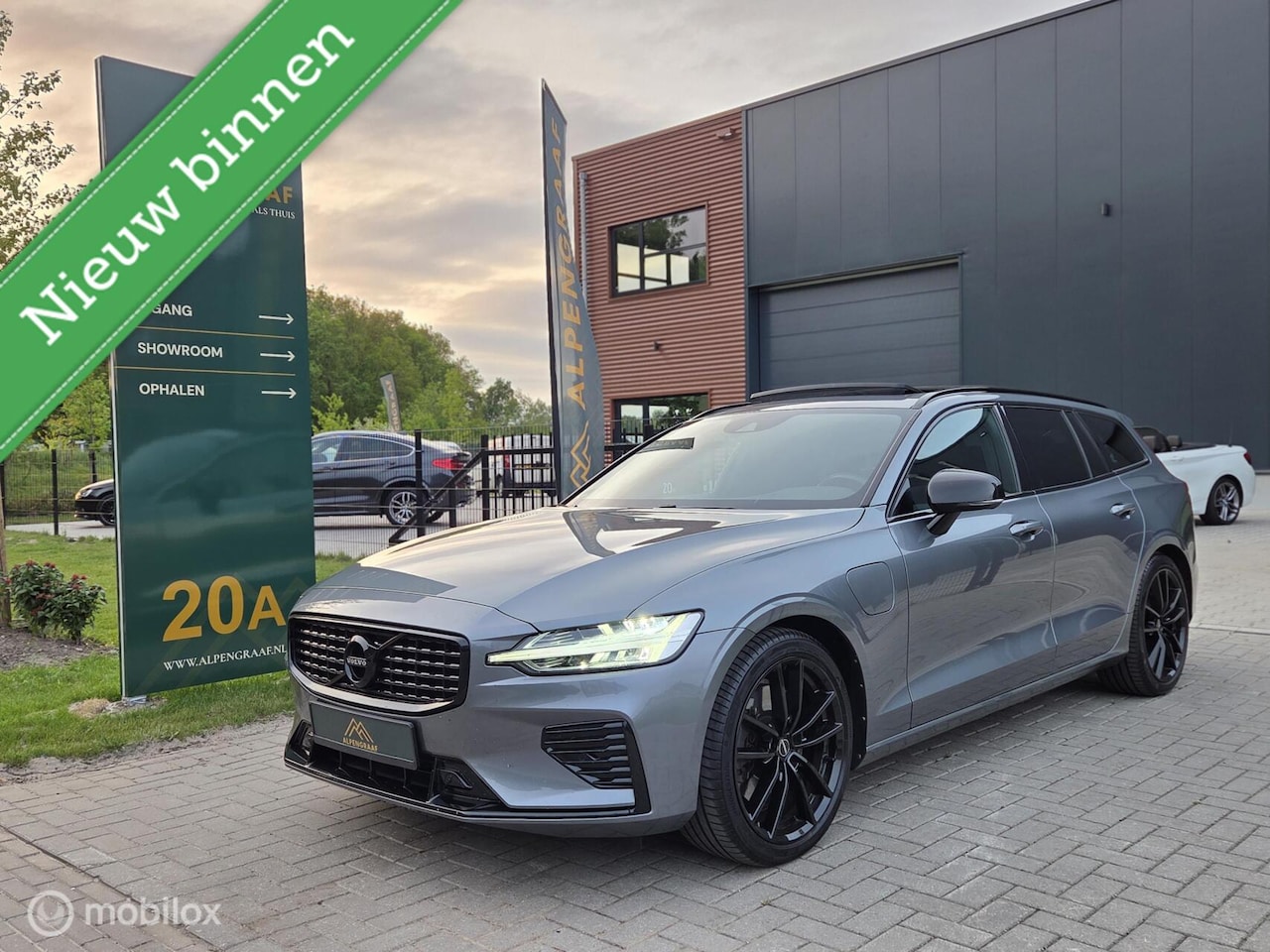 Volvo V60 - 2.0 T6 Twin Engine AWD R-Design|Panoramadak|Trekhaak|Camera|Led|BLIS|Navi|Keyless-Go| - AutoWereld.nl