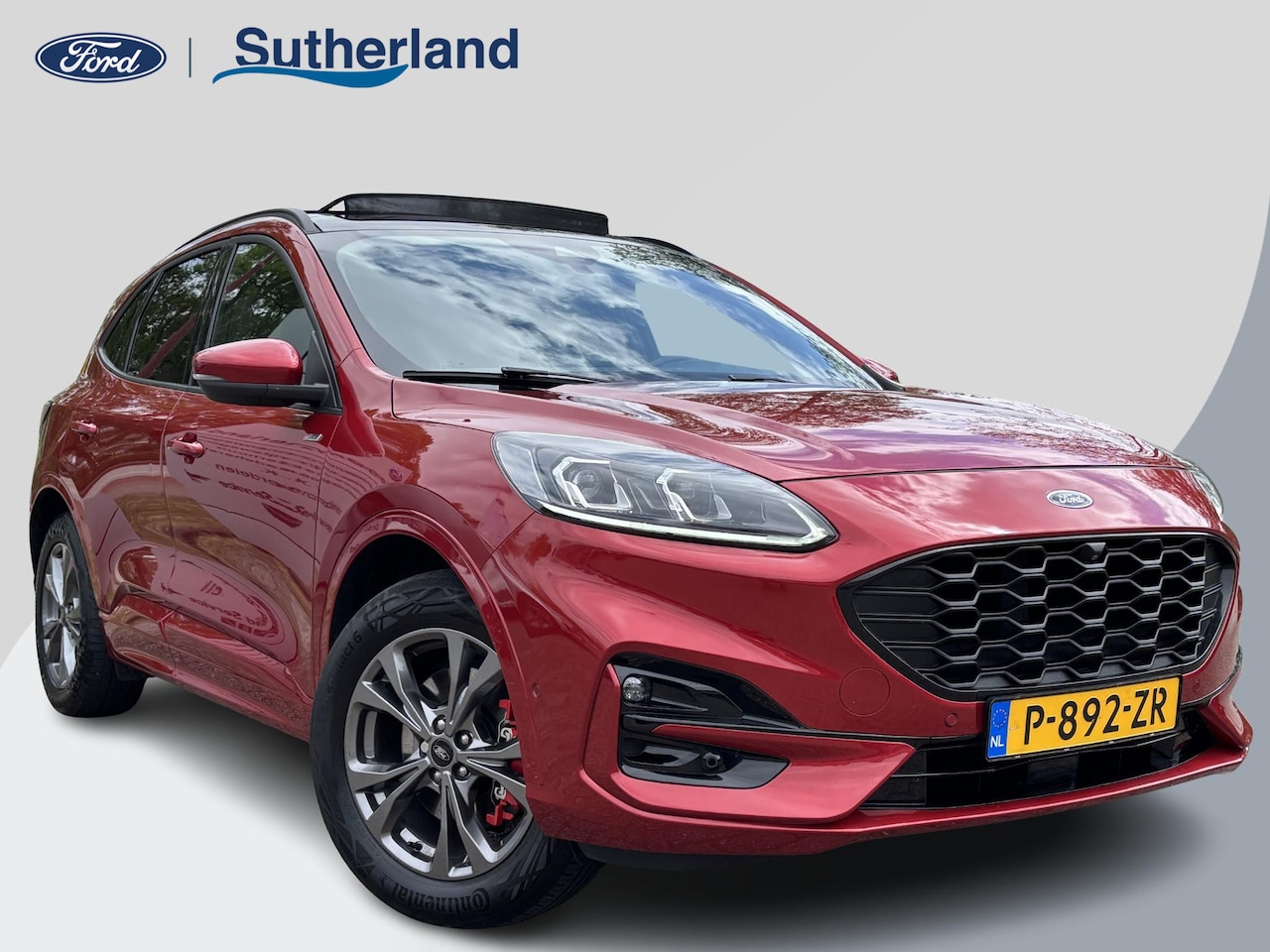 Ford Kuga - 2.5 PHEV ST-Line X 225pk Adaptieve Cruise | Winterpack | Head Up Display | Elektrische Ach - AutoWereld.nl