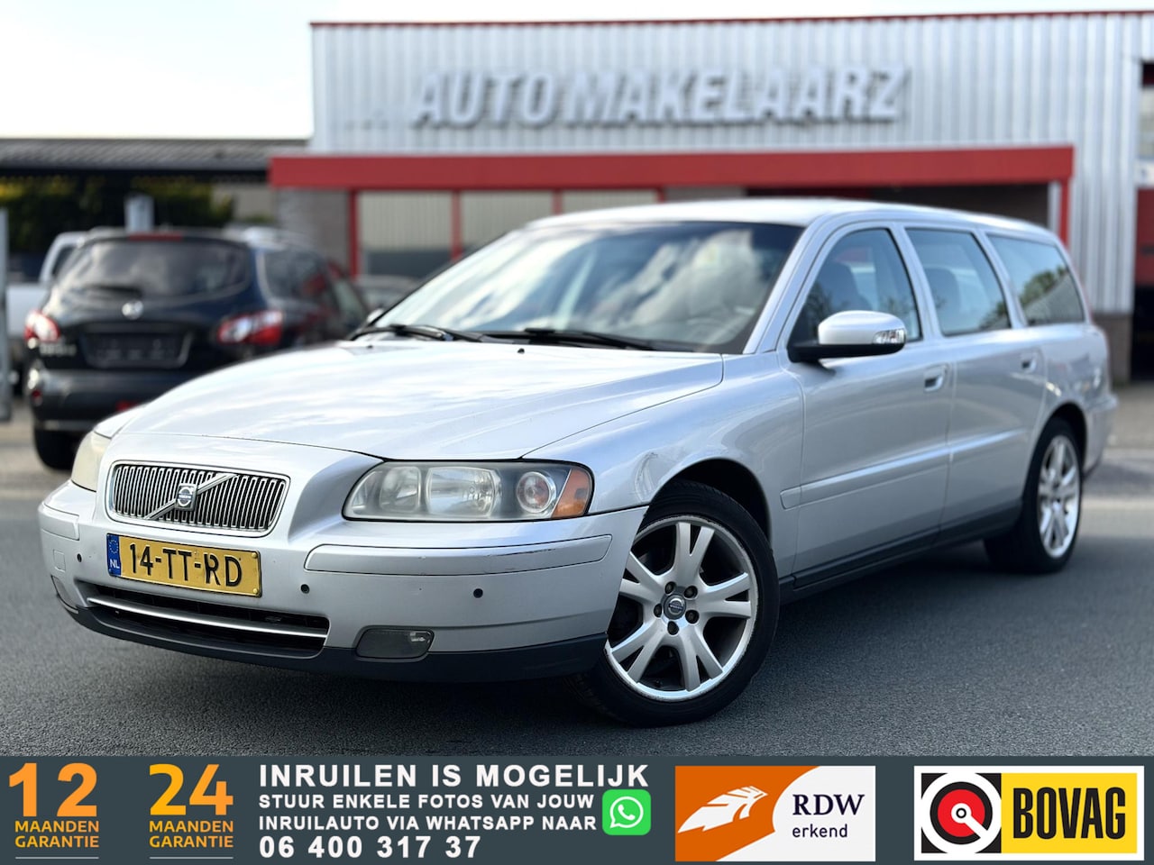 Volvo V70 - 2.4D Edition LEDER TREKHAAK AIRCO - AutoWereld.nl