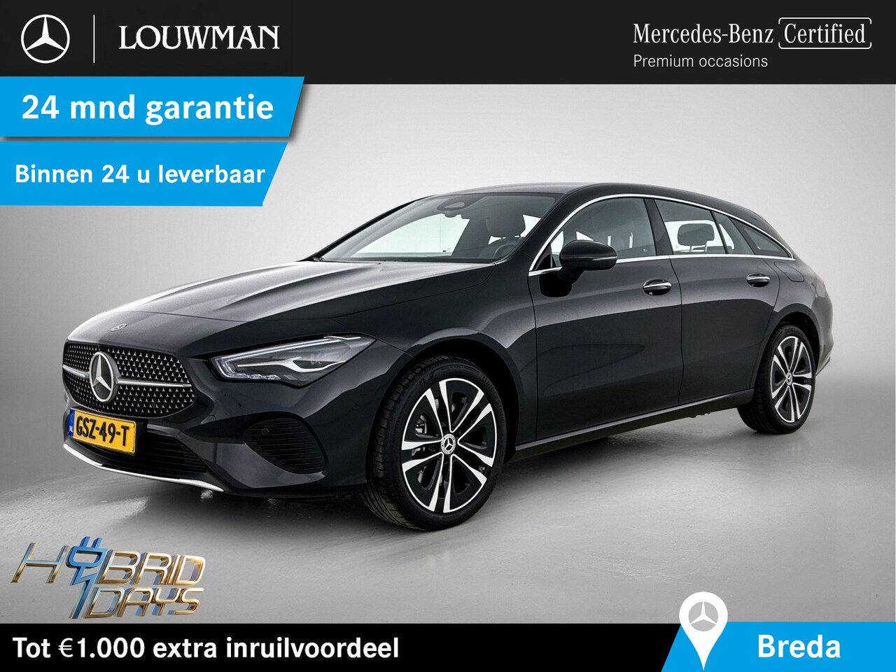 Mercedes-Benz CLA-klasse Shooting Brake - 250 e Star Edition Luxury Line | Trekhaak | Distronic | Antidiefstalpakket GUARD 360° Plus - AutoWereld.nl
