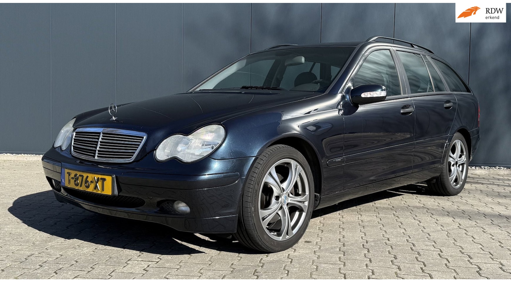 Mercedes-Benz C-klasse Combi - 180 K. Elegance Airco Cruise Leder Automaat APK - AutoWereld.nl