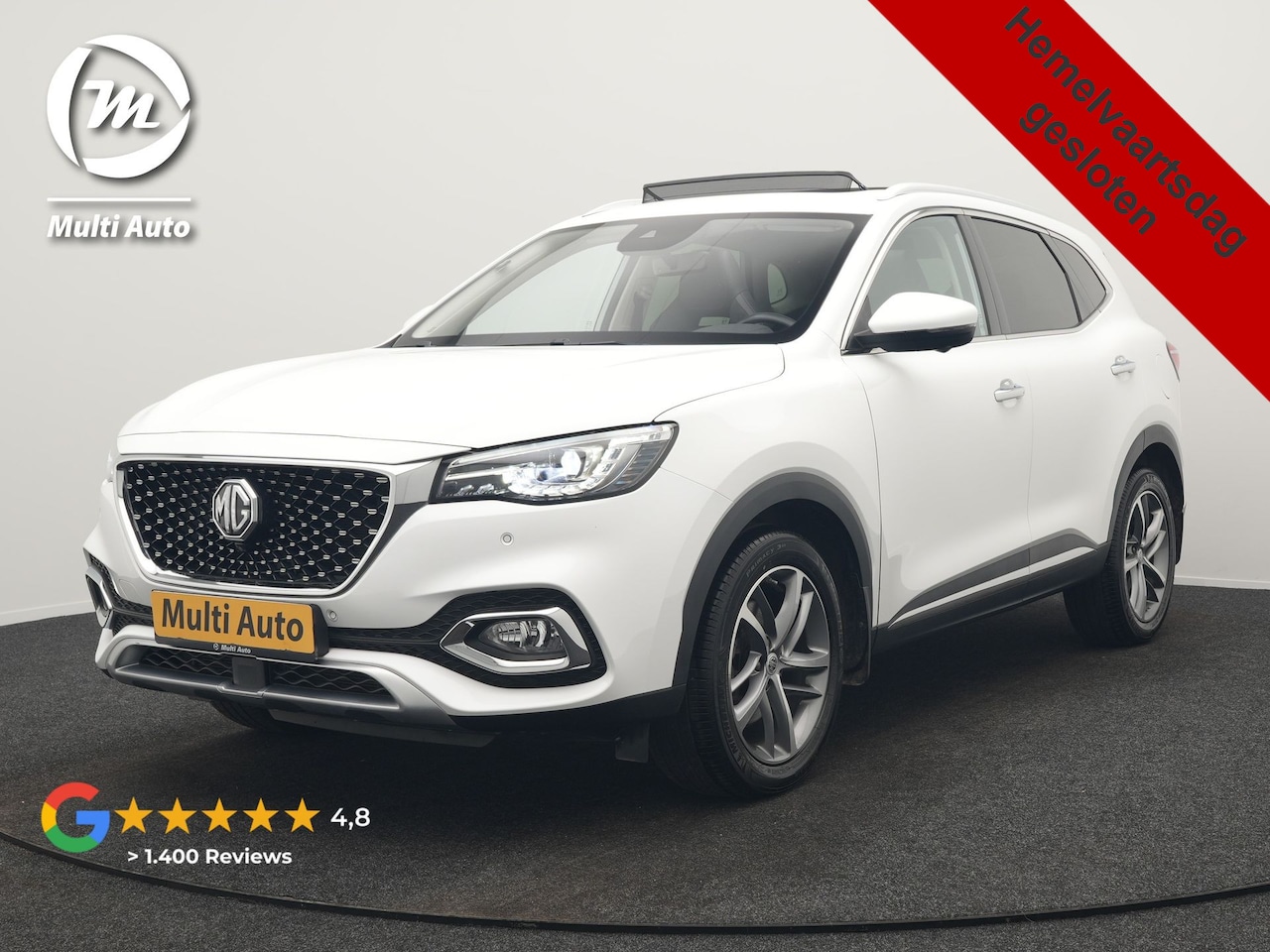 MG EHS - 1.5 TGDI Luxury PHEV 258pk Dealer O.H | Panodak | Adaptive Cruise | 360 Camera | Sfeerverl - AutoWereld.nl