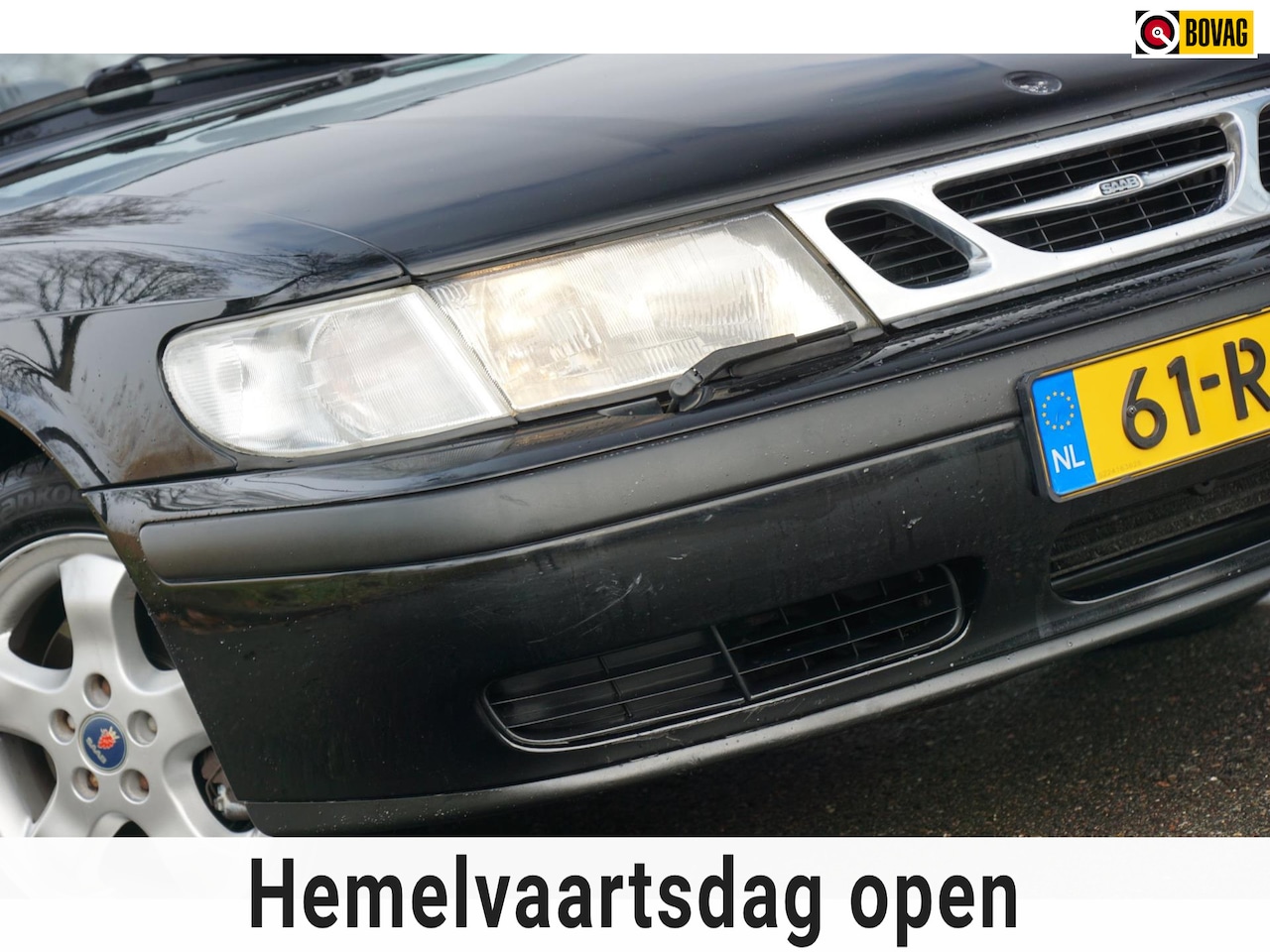 Saab 9-3 Cabrio - 2.0t S | Jet Black Metallic | Nette kap/Leder/Navi/Cruise/Clima - Gaaf! - AutoWereld.nl